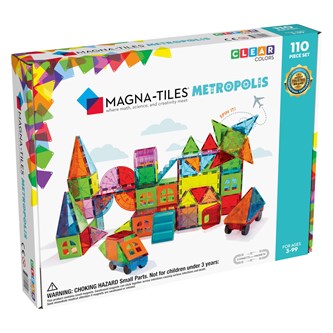 Magna-Tiles Metropolis, 110 delar