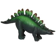 Green rubber toys Mjuk stegosaurus