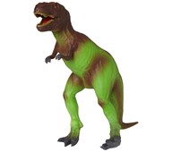 Green rubber toys Mjuk tyrannosaurus
