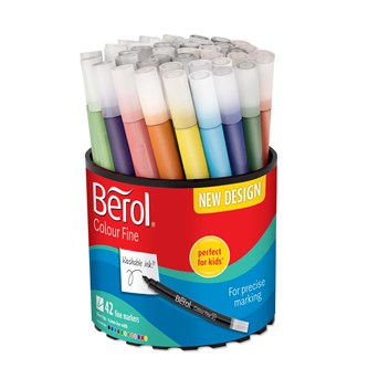 Berol Colour Fine 42-pack