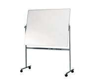 Vändbar whiteboard på stativ 200x120 cm